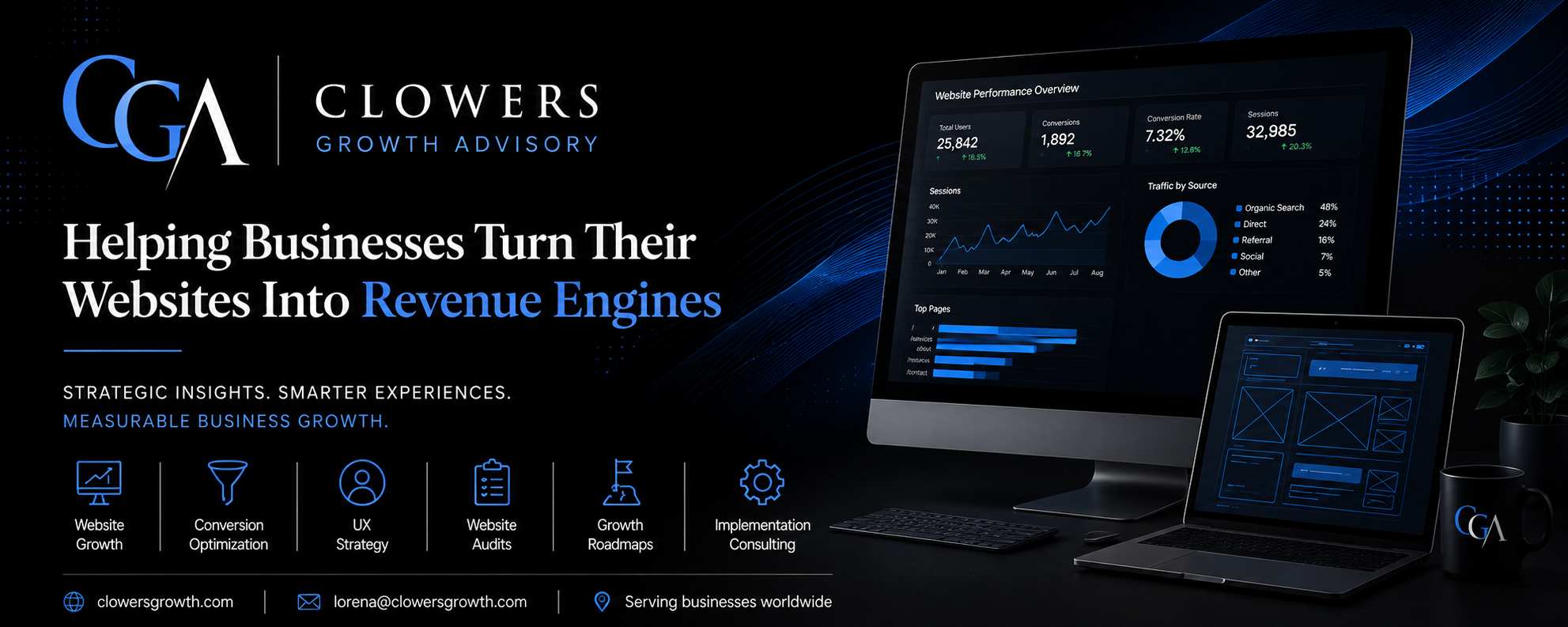 Clowers Growth Advisory Banner